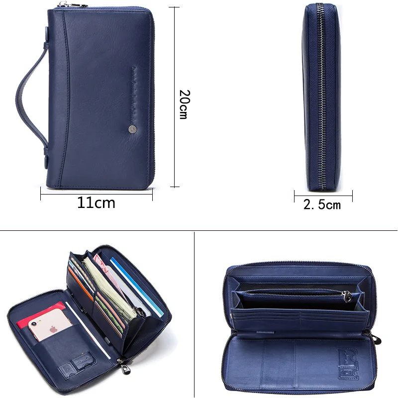 Men's Wallets Real Genuine Leather Purse Storage Handbag Fashion Card Holder Retro Coin Pocket Male Billetera Phone Pocket
Men's Wallets Real Genuine Leather Purse Storage Handbag Fashion Card Holder Retro Coin Pocket Male Billetera Phone Pocket