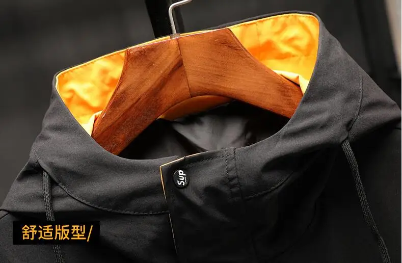 Rlyaeiz 2019 New Jacket Men Autumn Winter Casual Zipper Jackets Streetwear Overcoat Mens Thin Hooded Jacket chaqueta hombre
Rlyaeiz 2019 New Jacket Men Autumn Winter Casual Zipper Jackets Streetwear Overcoat Mens Thin Hooded Jacket chaqueta hombre