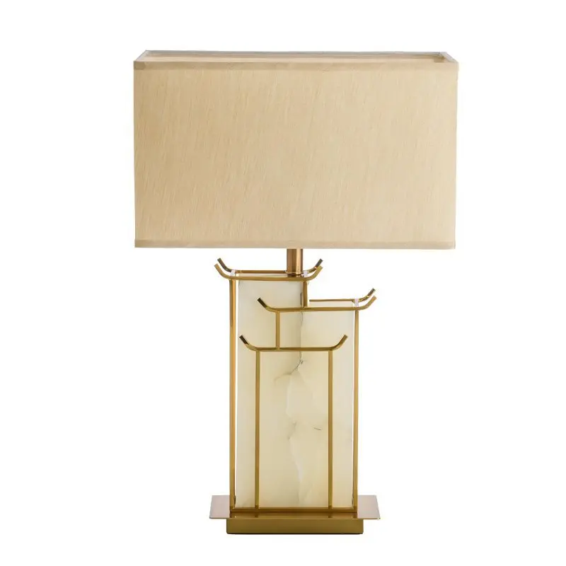 New Chinese style marble copper table lamp post-modern design bedroom bedside decorative table lamp
New Chinese style marble copper table lamp post-modern design bedroom bedside decorative table lamp