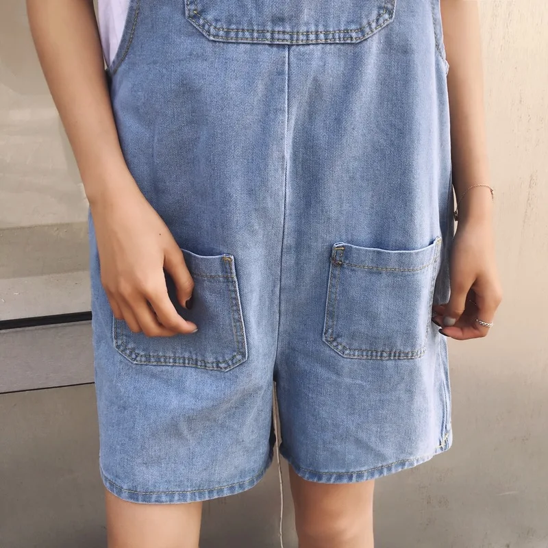 Rompers Women Solid Simple Pockets High Quality Womens Denim Loose Casual Students Korean Style New Fashion High Waist Daily
Rompers Women Solid Simple Pockets High Quality Womens Denim Loose Casual Students Korean Style New Fashion High Waist Daily