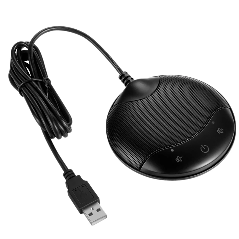 USB Microphone Conference Microphone Omnidirectional Condenser Desktop Microphone Plug and Play
USB Microphone Conference Microphone Omnidirectional Condenser Desktop Microphone Plug and Play