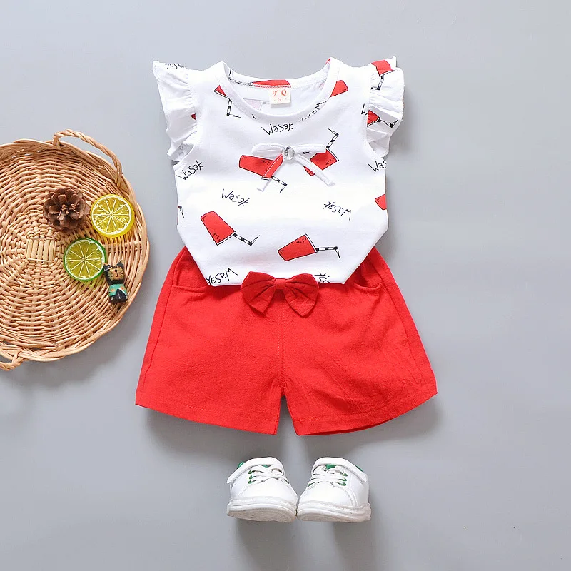 Baby girls clothes sets summer newborn cotton t-shirt+shorts 2pcs tracksuits for bebe girls toddler birthday jogging outfit 2020
Baby girls clothes sets summer newborn cotton t-shirt+shorts 2pcs tracksuits for bebe girls toddler birthday jogging outfit 2020