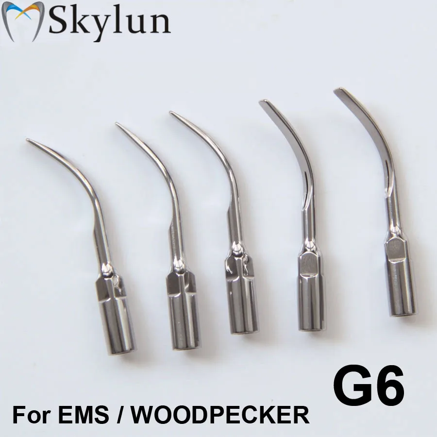 10PCS Dental Scaler Tips Dental Piezo Scaler Scaling Tip G6 FOR EMS/WOODPECKER/MECTRON/HENRYSCHEIN
10PCS Dental Scaler Tips Dental Piezo Scaler Scaling Tip G6 FOR EMS/WOODPECKER/MECTRON/HENRYSCHEIN