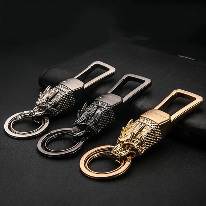 High-grade Dragon Head Key Ring Car Keychain Men Business Gift Pendant for Alfa Romeo Buick Chevrolet Citroen Subaru MG BMW Audi
High-grade Dragon Head Key Ring Car Keychain Men Business Gift Pendant for Alfa Romeo Buick Chevrolet Citroen Subaru MG BMW Audi