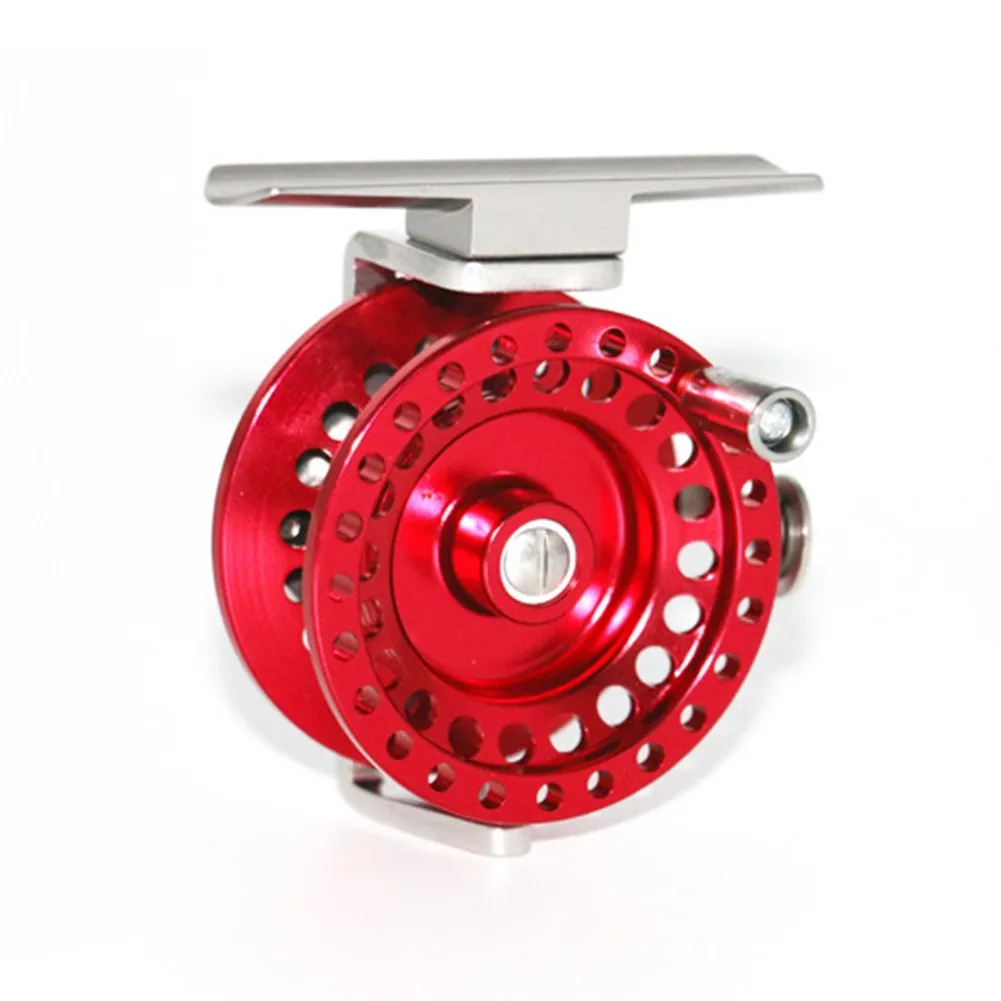 Fly Reels Ice Fishing Reel 1:1 Gear Ratio Saltwater & Freshwater Water Tackle Full Metal With Venting And Ultra-light Front Reel
Fly Reels Ice Fishing Reel 1:1 Gear Ratio Saltwater & Freshwater Water Tackle Full Metal With Venting And Ultra-light Front Reel