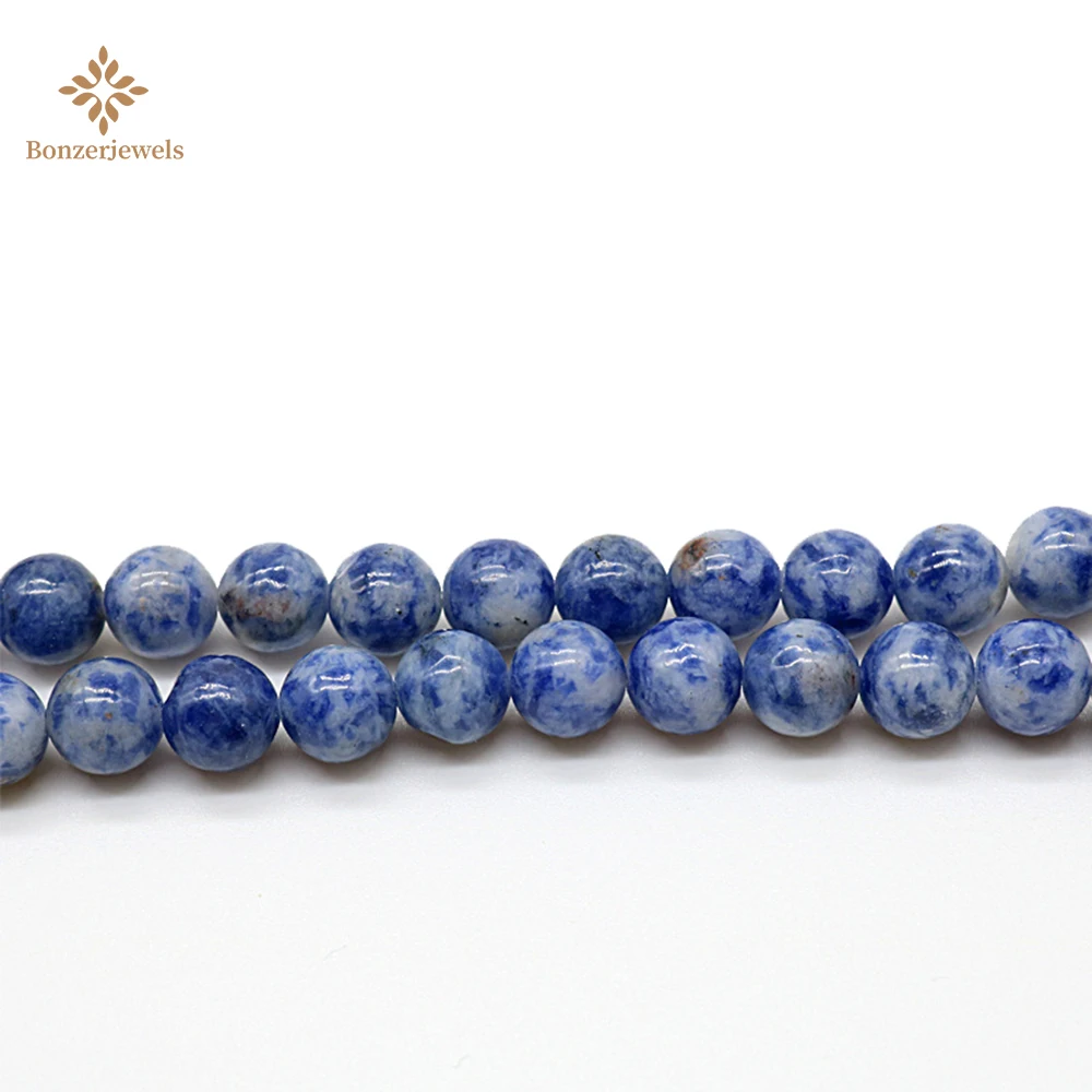 Natural Stone Round Blue Spot Loose Spacer Beads For Jewelry Making Diy Bracelet Necklace Charms Findings 4 6 8 10 MM 15
Natural Stone Round Blue Spot Loose Spacer Beads For Jewelry Making Diy Bracelet Necklace Charms Findings 4 6 8 10 MM 15