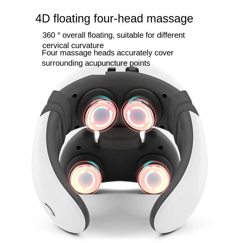 Household Magnetic Pulse Acupuncture Neck Massager Pain Relief Relaxing Health Deep Tissue Cervical Control Massage Remote
Household Magnetic Pulse Acupuncture Neck Massager Pain Relief Relaxing Health Deep Tissue Cervical Control Massage Remote