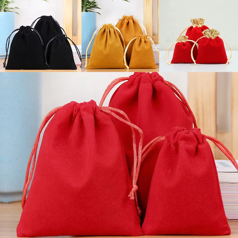 Fashion Flannel Bags Of Gift Packing Jewelry Velvet Drawstring Pouch Party Wedding Decoration Favor Pouches Wedding Gift Package
Fashion Flannel Bags Of Gift Packing Jewelry Velvet Drawstring Pouch Party Wedding Decoration Favor Pouches Wedding Gift Package