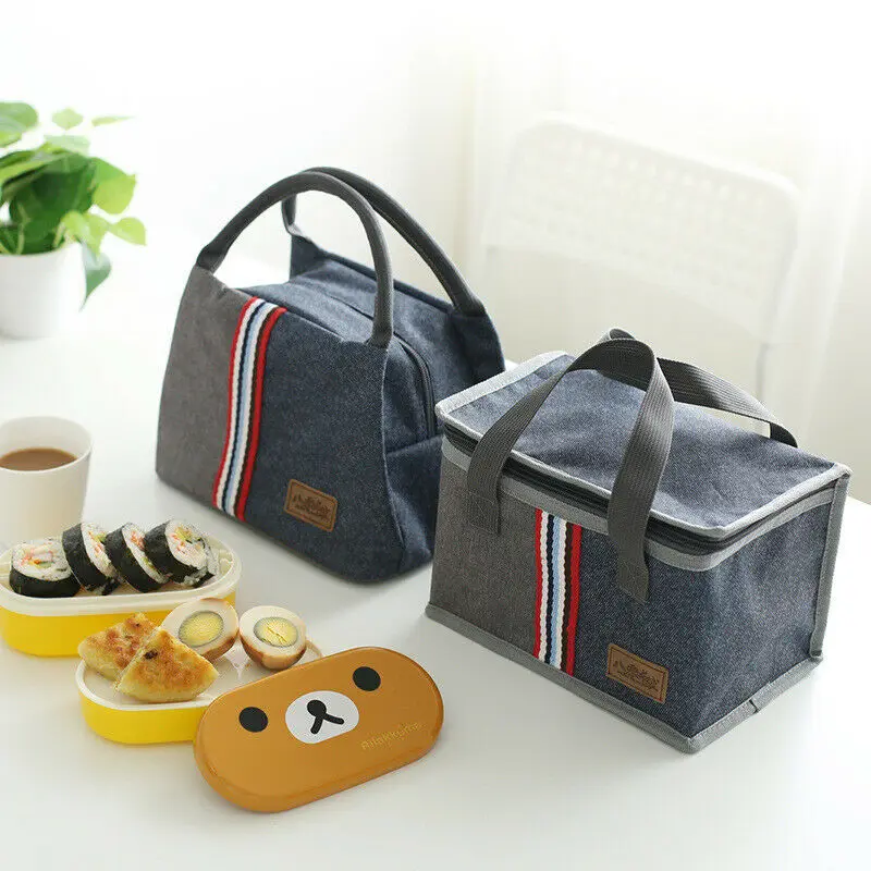 Large Portable Cool Lunch Bag Insulated Thermal Cooler For Food Drink Picnic Storage Box /BY | Багаж и сумки