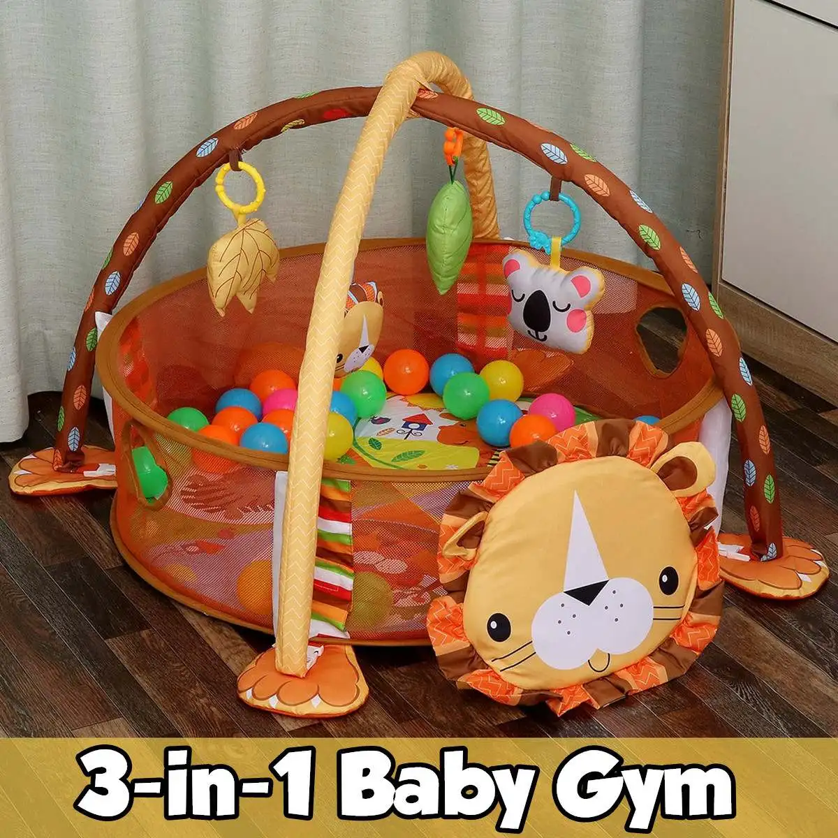 Baby Infant Play Mat Toddler Game Blanket Crawl Pad Baby Fitness Frame Educational Toy Activity Gym Floor Rug With Ocean Balls
Baby Infant Play Mat Toddler Game Blanket Crawl Pad Baby Fitness Frame Educational Toy Activity Gym Floor Rug With Ocean Balls