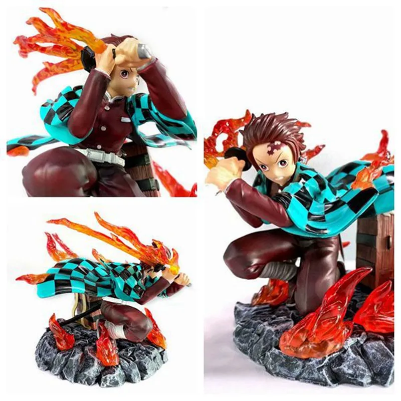 NEW Demon Slayer Kimetsu No Yaiba Figure Kamado Tanjirou 1/8 PVC Action Figurine Toy Model Kids Gift Doll 15cm 
NEW Demon Slayer Kimetsu No Yaiba Figure Kamado Tanjirou 1/8 PVC Action Figurine Toy Model Kids Gift Doll 15cm
