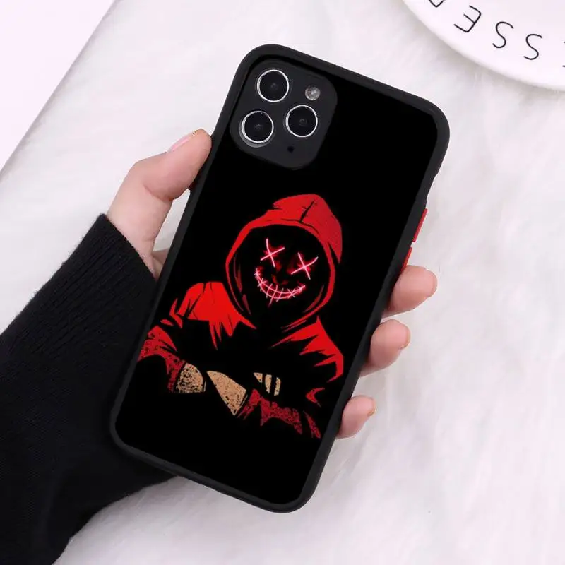 Color Bomb Silent Killer Neon Mask Phone Case Matte Transparent For iPhone 12 Mini 11 Pro XR XS Max 7 8 Plus
Color Bomb Silent Killer Neon Mask Phone Case Matte Transparent For iPhone 12 Mini 11 Pro XR XS Max 7 8 Plus