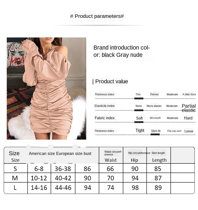 fashion omighty women dresses backless long sleeve pleated dress party bodycon bubble sleeve dress for women
fashion omighty women dresses backless long sleeve pleated dress party bodycon bubble sleeve dress for women
