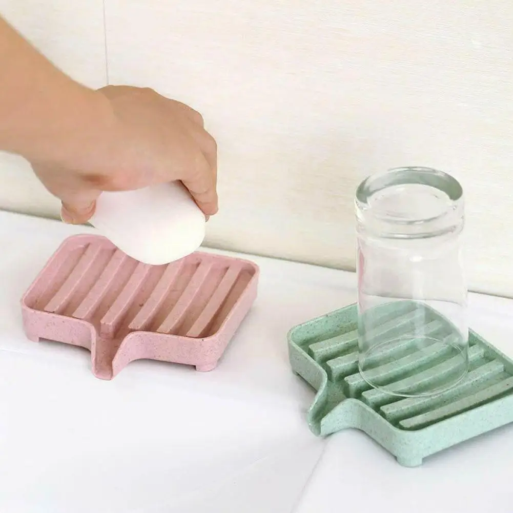 Creative Environmental Protection Wheat Straw Drainable Bathroom Soap Plate Box Toilet Soap Soap Dish Box Storage Drain Hol X3W1
Creative Environmental Protection Wheat Straw Drainable Bathroom Soap Plate Box Toilet Soap Soap Dish Box Storage Drain Hol X3W1