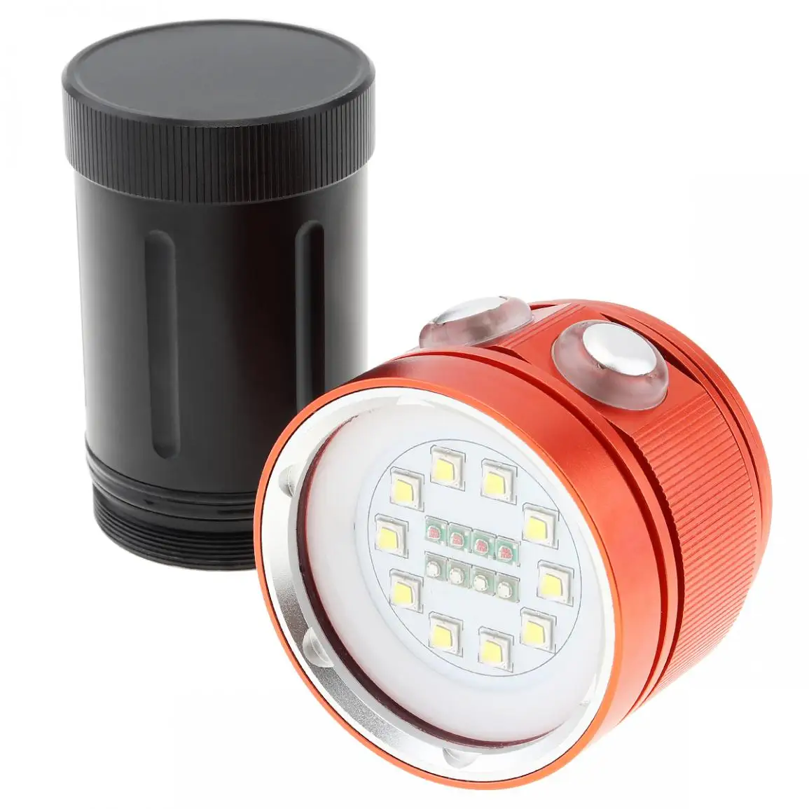 120W 8000LM LED Professional Diving Flashlight Waterproof IP68 Powerful Flashlight for Diving/Photography Video Fill Light
120W 8000LM LED Professional Diving Flashlight Waterproof IP68 Powerful Flashlight for Diving/Photography Video Fill Light