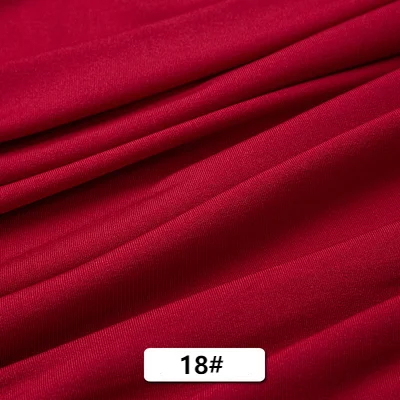 170cm Width 4-Way-Stretch Spandex Lycra Fabric Knit Milk Fiber Cloth fr Dress,Shirt,Decor Black White Red Skin Blue by the meter
170cm Width 4-Way-Stretch Spandex Lycra Fabric Knit Milk Fiber Cloth fr Dress,Shirt,Decor Black White Red Skin Blue by the meter