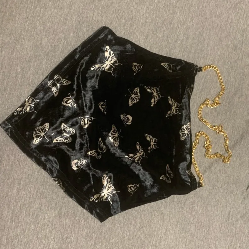 YICIYA Halter Velvet Tank Top Women Patchwork Chain Crop Top Backless Cropped Feminino Streetwear Sleeveless Tops Tee Summer
YICIYA Halter Velvet Tank Top Women Patchwork Chain Crop Top Backless Cropped Feminino Streetwear Sleeveless Tops Tee Summer