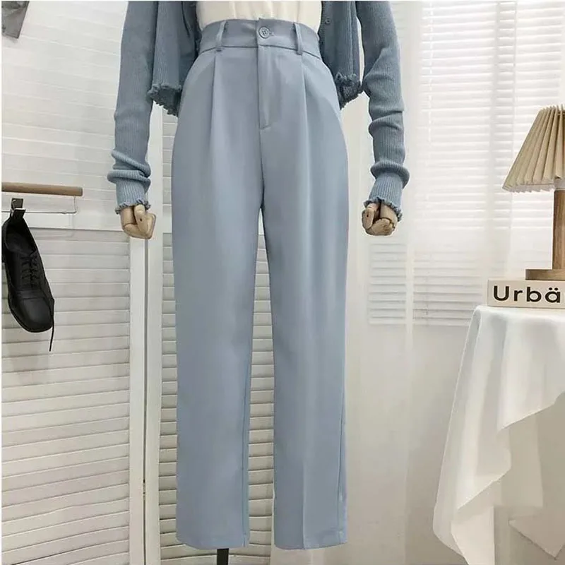 Korean Women's Black Pants Cotton New White Casual Pants Women Loose Harem Pants High Waist Overalls Plus Size Nine-point Pants
Korean Women's Black Pants Cotton New White Casual Pants Women Loose Harem Pants High Waist Overalls Plus Size Nine-point Pants