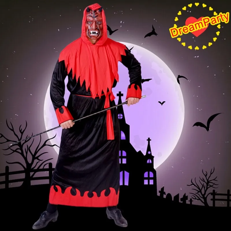 

Performances For Men Cosplay Costume hot sell Halloween Costumes Devil Death Vampire Terror
