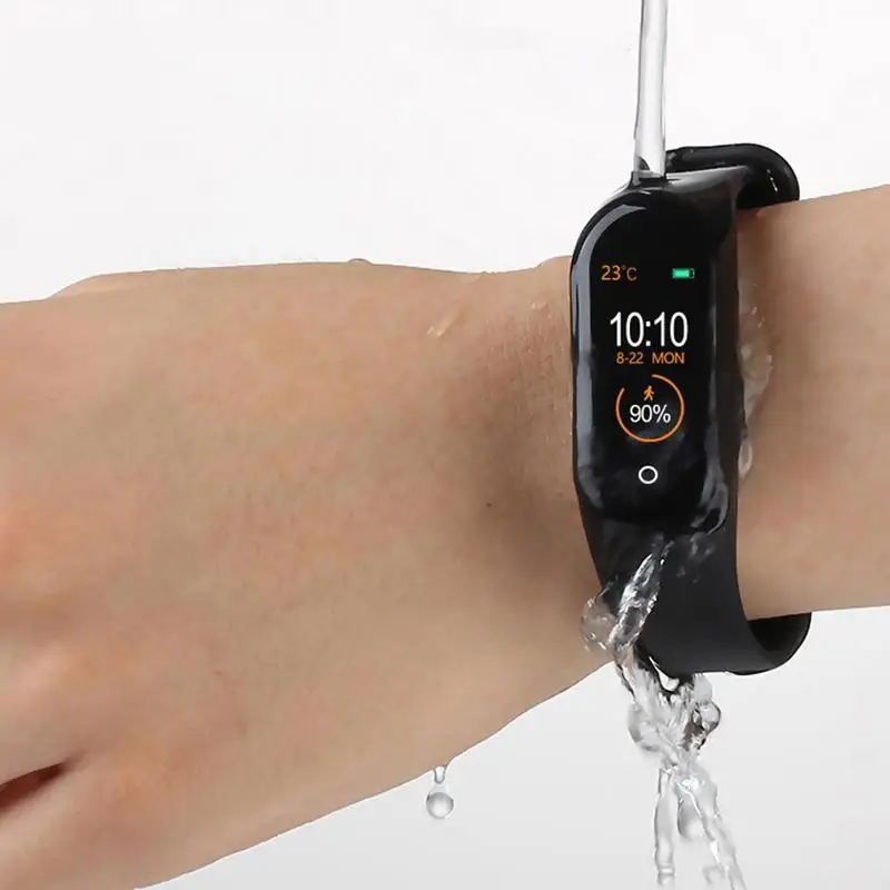 M4 Smart Bracelet Activity Tracker Heart Rate Step Blood Pressure Monitor Seat Charger Line Charger Smart Wristband Bracelet
M4 Smart Bracelet Activity Tracker Heart Rate Step Blood Pressure Monitor Seat Charger Line Charger Smart Wristband Bracelet
