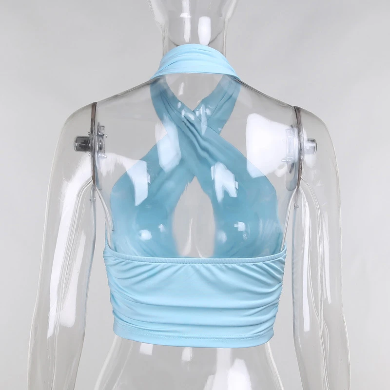 Adogirl 2021 Summer Hollow Out Cross Halter Backless Vest Women Fashion Sexy Solid Crops Casual Tank Camisole Drop Ship
Adogirl 2021 Summer Hollow Out Cross Halter Backless Vest Women Fashion Sexy Solid Crops Casual Tank Camisole Drop Ship