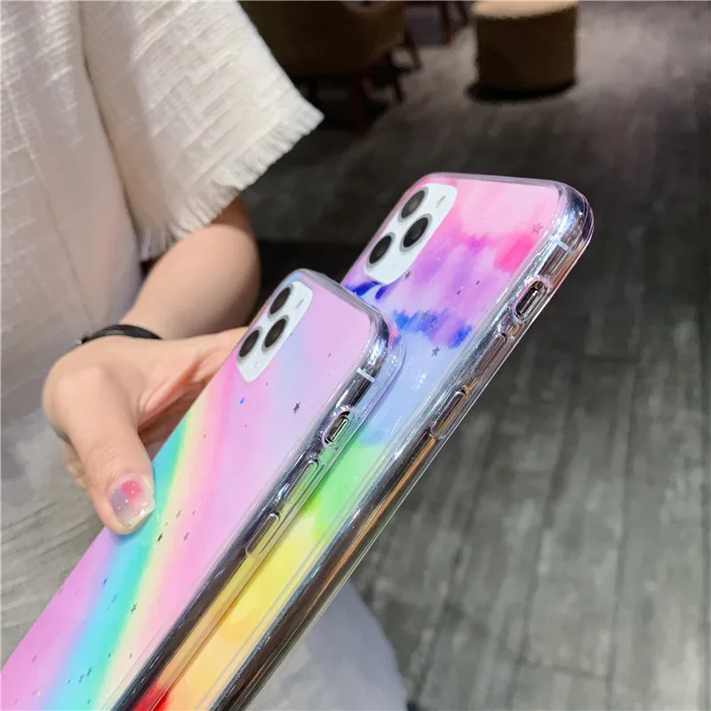 Soft Silicone Phone Case For Xiaomi Mi 8 9 CC9 CC9e 10 Pro A3 Lite 9T Redmi Note 7 Pro 8 T 8T K20 K30 Star Glitter Rainbow Cover
Soft Silicone Phone Case For Xiaomi Mi 8 9 CC9 CC9e 10 Pro A3 Lite 9T Redmi Note 7 Pro 8 T 8T K20 K30 Star Glitter Rainbow Cover