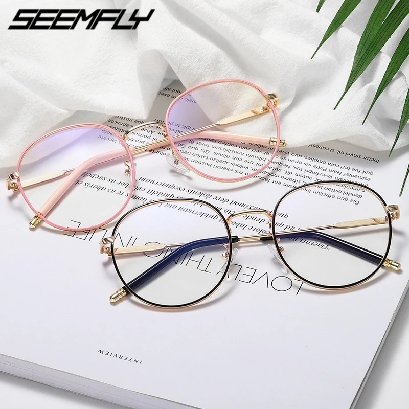 Seemfly Glasses Frame Fashion Comfort Clear Lenses Eyeglasses Luxury Female Goggle Spectacle Plain Mirror Unisex Eyewear New
Seemfly Glasses Frame Fashion Comfort Clear Lenses Eyeglasses Luxury Female Goggle Spectacle Plain Mirror Unisex Eyewear New