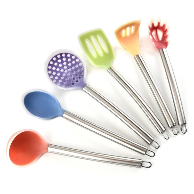 Kitchenware Stainless Steel Handle Saucepan Household Cooking Shovel Spoon Powder Claw Kitchenware 6 Piece Set
Kitchenware Stainless Steel Handle Saucepan Household Cooking Shovel Spoon Powder Claw Kitchenware 6 Piece Set