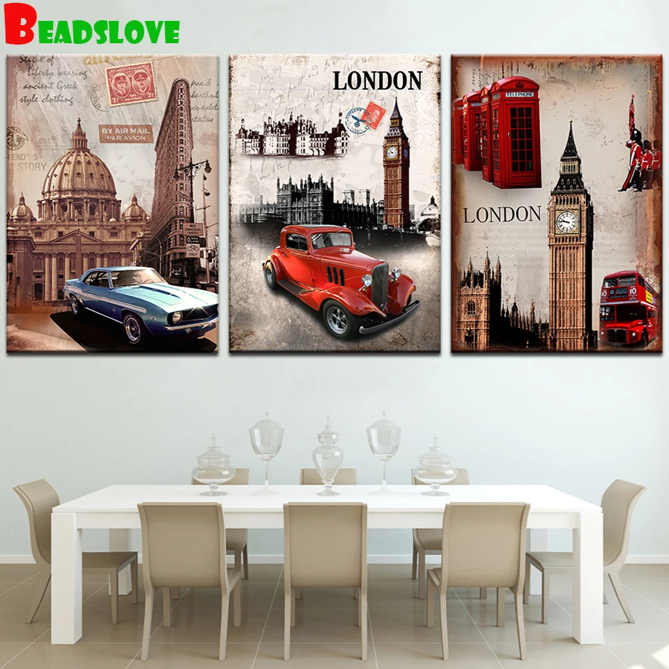 Картина из 3 страз «лондонская улица», полноразмерная круглая Алмазная вышивка «Биг-Бен», триптих с красным автобусом, для творчества, мозаи...
Картина из 3 страз «лондонская улица», полноразмерная круглая Алмазная вышивка «Биг-Бен», триптих с красным автобусом, для творчества, мозаи...