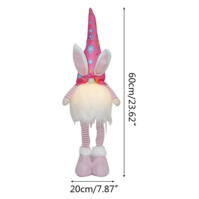 Easter Standing Bunny Gnome with LED Light Handmade Swedish Tomte Rabbit Doll Plush Handmade Rabbit Gifts Swedish Elf TY53
Easter Standing Bunny Gnome with LED Light Handmade Swedish Tomte Rabbit Doll Plush Handmade Rabbit Gifts Swedish Elf TY53
