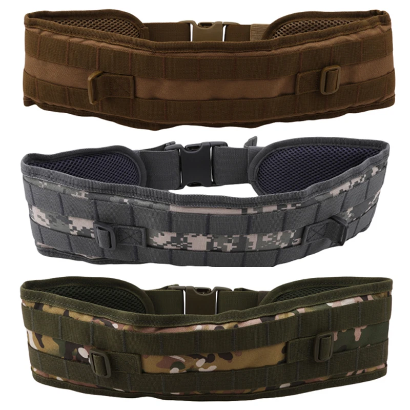 Tactical Padded Molle Sport Belt Mens Girdle Army Military Airsoft Combat Outer Breathable Universal Outdoor CS Waist Belt
Tactical Padded Molle Sport Belt Mens Girdle Army Military Airsoft Combat Outer Breathable Universal Outdoor CS Waist Belt