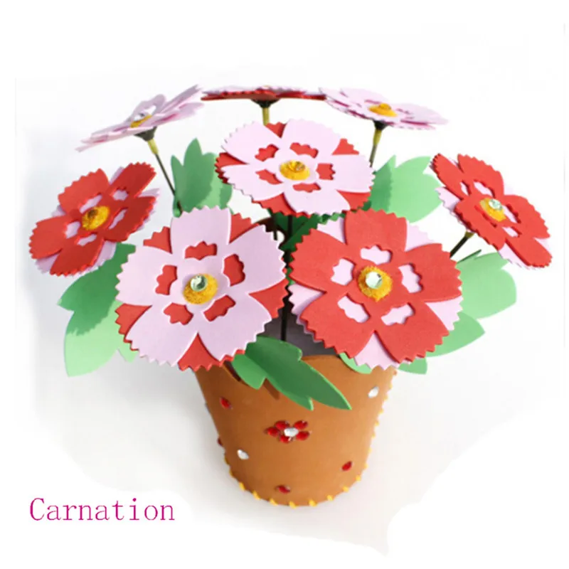 Kindergarten EVA Handmade Flowerpot for Potted DIY Material Package Free Cutting Creative Parent-Child Arts Handicraft Toys
Kindergarten EVA Handmade Flowerpot for Potted DIY Material Package Free Cutting Creative Parent-Child Arts Handicraft Toys