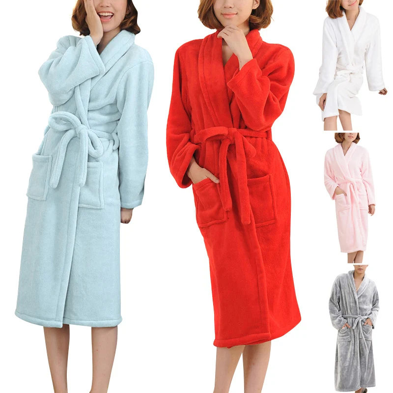 casal cor slida roupo de banho longo para homens mulher quente macio de pelcia outono inverno sleepwear banho robe
casal cor slida roupo de banho longo para homens mulher quente macio de pelcia outono inverno sleepwear banho robe