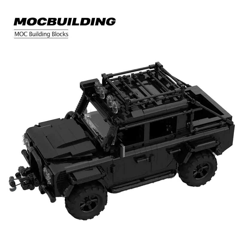 Модель внедорожника land Rover SVX Ghost MOC, сборные строительные блоки, детские игрушки, подарки на день рождения
Модель внедорожника land Rover SVX Ghost MOC, сборные строительные блоки, детские игрушки, подарки на день рождения