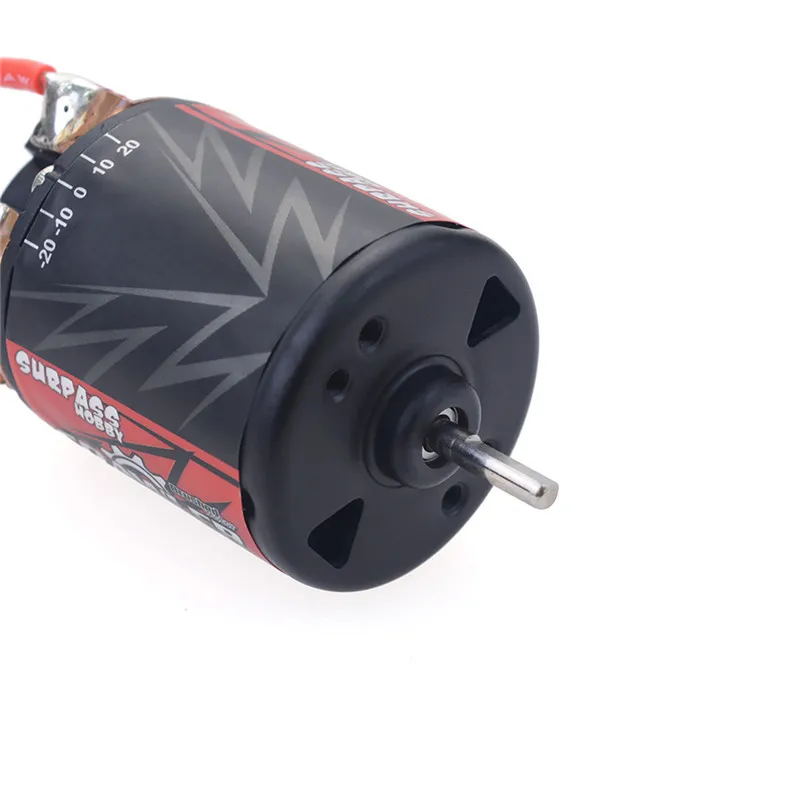 SURPASS Hobby 1/10 RC CarBrush Motor 540 11/13/16/20T Crawler Remote Control Vehicle Accessories Model Spare Parts
SURPASS Hobby 1/10 RC CarBrush Motor 540 11/13/16/20T Crawler Remote Control Vehicle Accessories Model Spare Parts