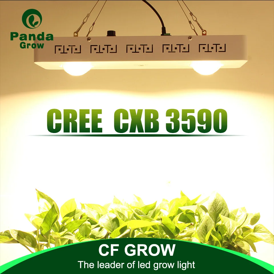 

Приглушаемая Светодиодная лампа для выращивания растений CREE CXB3590 200 Вт полный спектр 400 лм = HPS Вт лампа для выращивания растений Гидропоника ...
