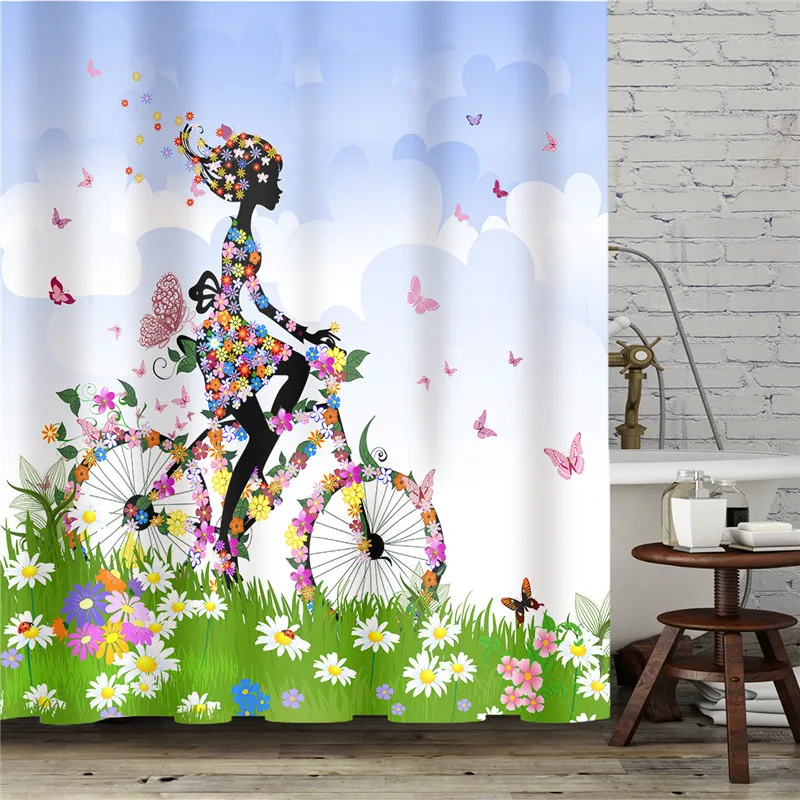 Beautiful flower palm leaf cactus shower curtain windproof bathroom decoration home furnishing
Beautiful flower palm leaf cactus shower curtain windproof bathroom decoration home furnishing