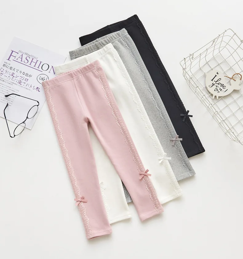 2021 Spring Girls Leggings Korean Style Lace Trim Bow Girls Trousers Toddler Girl Cotton Children's Leggings Kids Girls Pants
2021 Spring Girls Leggings Korean Style Lace Trim Bow Girls Trousers Toddler Girl Cotton Children's Leggings Kids Girls Pants