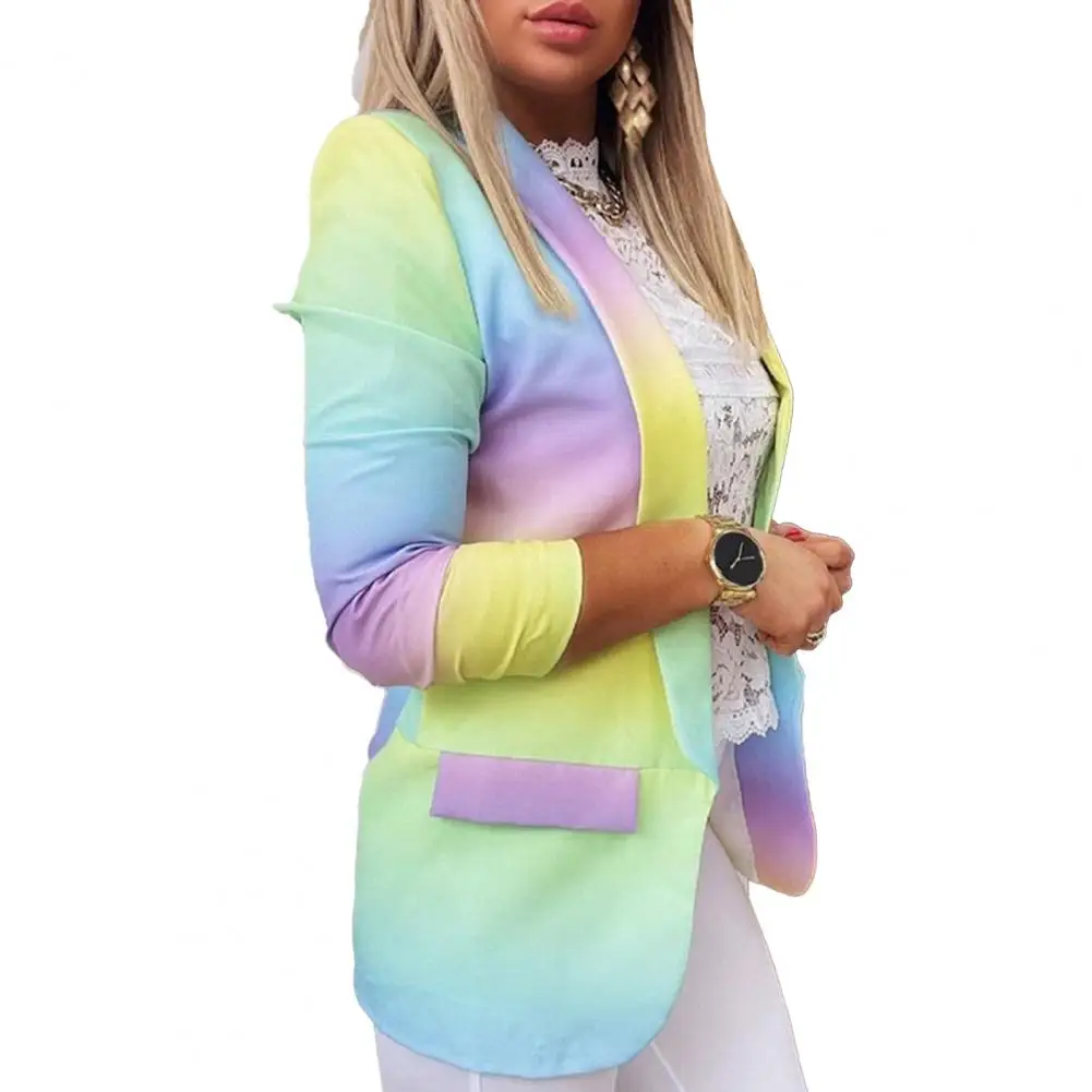 2021 Autumn Winter Women Blazers Elegant Colorful Print Office Lady Suit Jacket Long Sleeve Lapel Cardigan Dress Suit Coats
2021 Autumn Winter Women Blazers Elegant Colorful Print Office Lady Suit Jacket Long Sleeve Lapel Cardigan Dress Suit Coats