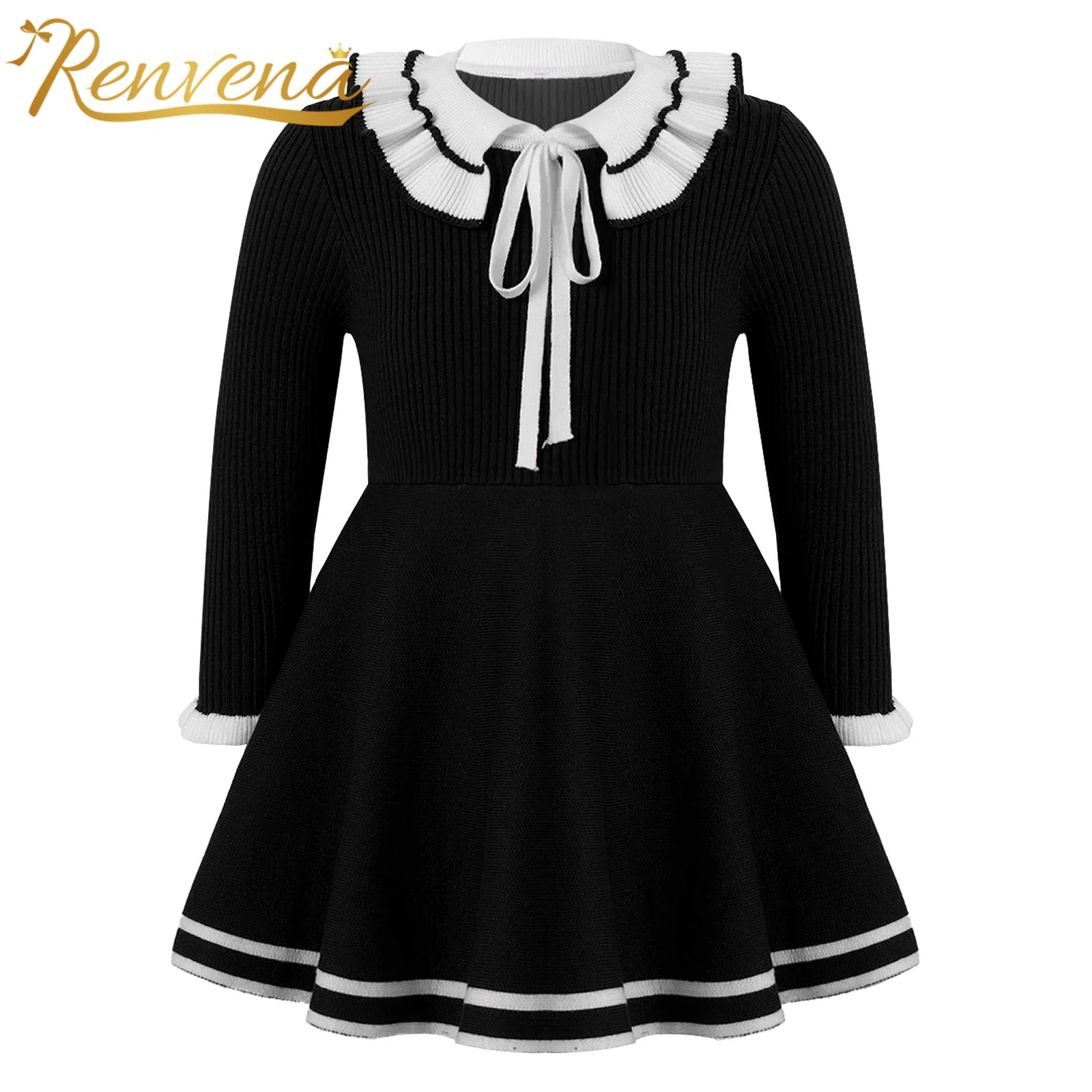 Autumn Kids Dresses Girls Knit Sweater Dress Children's Clothing Long Sleeve Ruffle Knitted Birthday Dress Wedding Party Dresses
Autumn Kids Dresses Girls Knit Sweater Dress Children's Clothing Long Sleeve Ruffle Knitted Birthday Dress Wedding Party Dresses