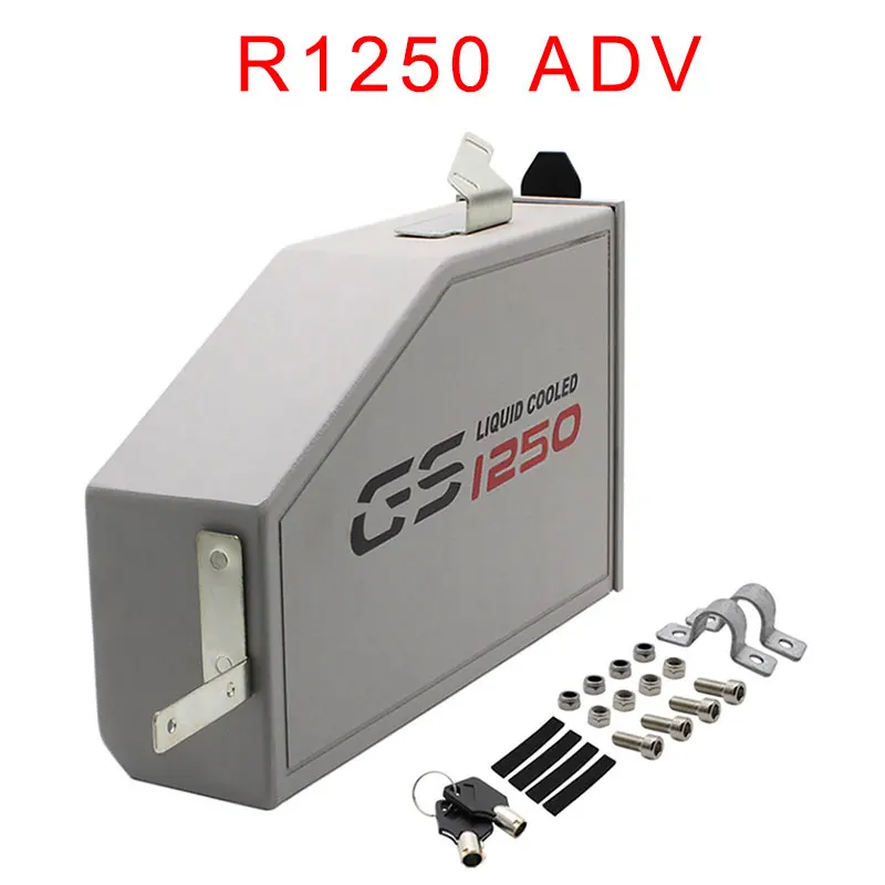 For BMW R1250GS LC Adventure R 1250 GS Tool Box 2019-2020 Decorative CNC Aluminum Box Toolbox 5 Liters for Left Side Bracket
For BMW R1250GS LC Adventure R 1250 GS Tool Box 2019-2020 Decorative CNC Aluminum Box Toolbox 5 Liters for Left Side Bracket
