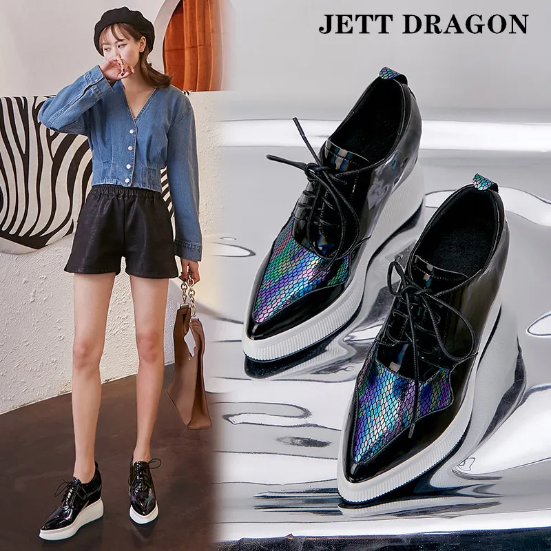 JETT DRAGON Zapatos Mujer; Весенняя обувь на плоской платформе; Женские лоферы из натуральной кожи; Кроссовки на толстой подошве; Женская повседневная ...
JETT DRAGON Zapatos Mujer; Весенняя обувь на плоской платформе; Женские лоферы из натуральной кожи; Кроссовки на толстой подошве; Женская повседневная ...