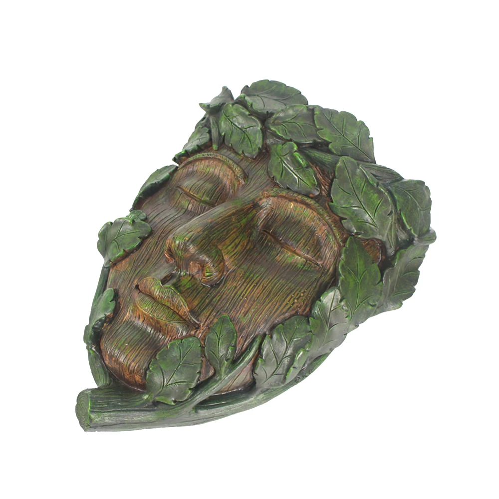 Hand-Painted Resin Green Man Tree Face Or Tree Hugger Sculpture Can Be Used As A Flower Pot for Outdoor Tree Decoration
Hand-Painted Resin Green Man Tree Face Or Tree Hugger Sculpture Can Be Used As A Flower Pot for Outdoor Tree Decoration