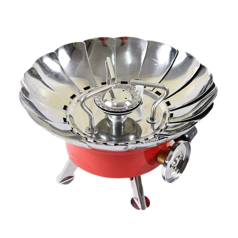 4 Type Windproof Stove Cooker Cookware Gas Burners For Camping Picnic Cookout Bbq | Спорт и развлечения