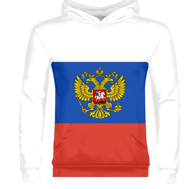 Россия мужской Молодежный пользовательские фото rus Социалистическая толстовка