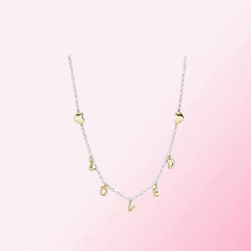 PanDO 1:1 Make 925 Sterling Silver Custom Sweet Talk DIY Personality Necklace 367818
PanDO 1:1 Make 925 Sterling Silver Custom Sweet Talk DIY Personality Necklace 367818