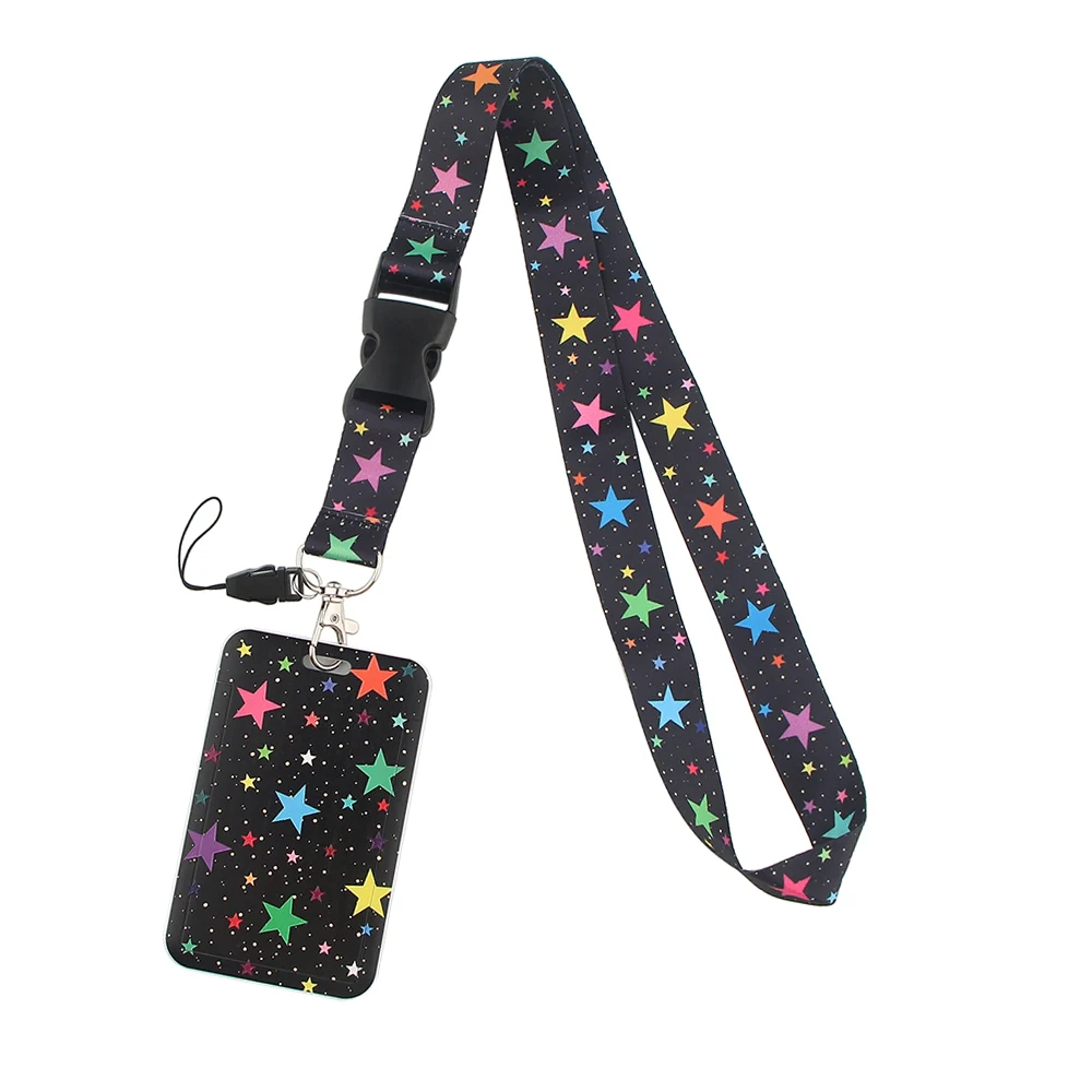 CB0197 Colorful Star Cell Phone Lanyard Fashion Neck Strap Cute Lanyards for Key ID Card Gym Cell Phone Straps USB Badge Lanyard
CB0197 Colorful Star Cell Phone Lanyard Fashion Neck Strap Cute Lanyards for Key ID Card Gym Cell Phone Straps USB Badge Lanyard