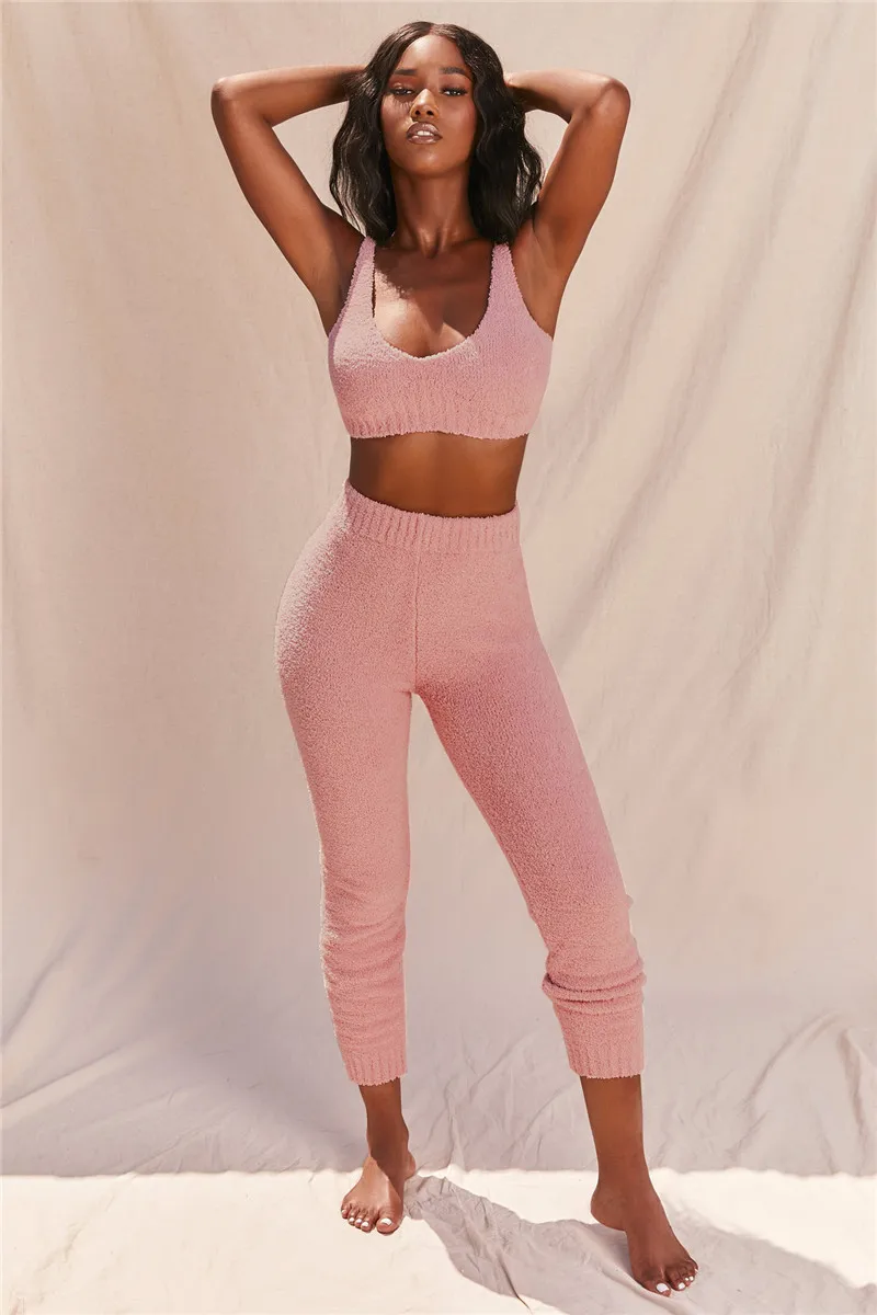 Summer Tracksuit Women Two Piece Set Sleeveless Solid V-Neck Vest + Pants Suits Fashion Casual Homewear Lounge Wear 2 Pcs Sets
Summer Tracksuit Women Two Piece Set Sleeveless Solid V-Neck Vest + Pants Suits Fashion Casual Homewear Lounge Wear 2 Pcs Sets