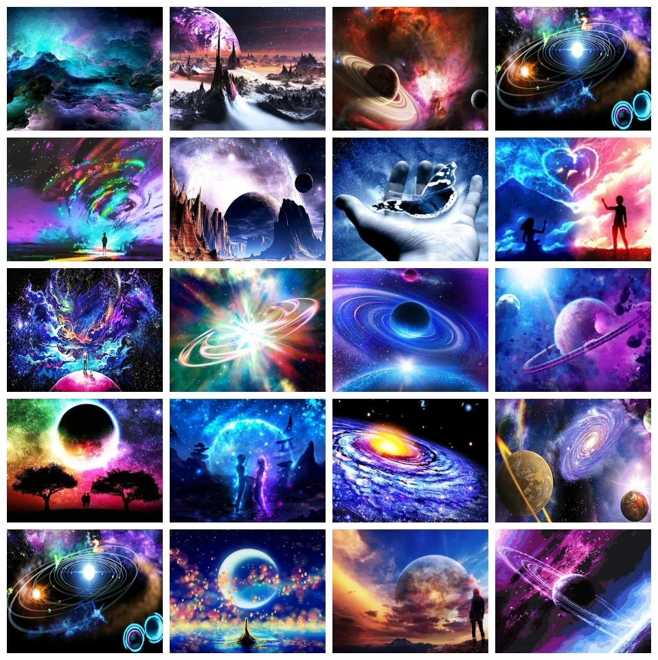 AZQSD Diamond Painting 5d Universe Planet Picture Of Rhinestones Diamond Mosaic Landscape Starry Sky Home Decor Needlework
AZQSD Diamond Painting 5d Universe Planet Picture Of Rhinestones Diamond Mosaic Landscape Starry Sky Home Decor Needlework