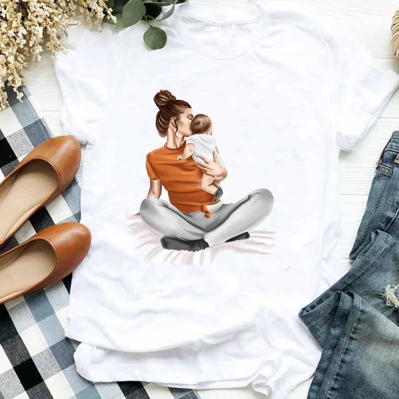 Women Shirt Casual Clothes Son Boy Cute Mom 90s Printing Mother Fashion Ladies Graphic Printed Tee Top Tshirt Female T-shirt
Women Shirt Casual Clothes Son Boy Cute Mom 90s Printing Mother Fashion Ladies Graphic Printed Tee Top Tshirt Female T-shirt